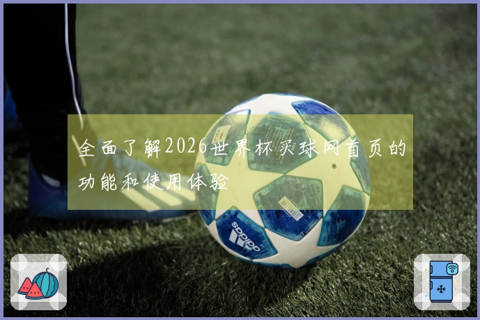 全面了解2026世界杯买球网首页的功能和使用体验